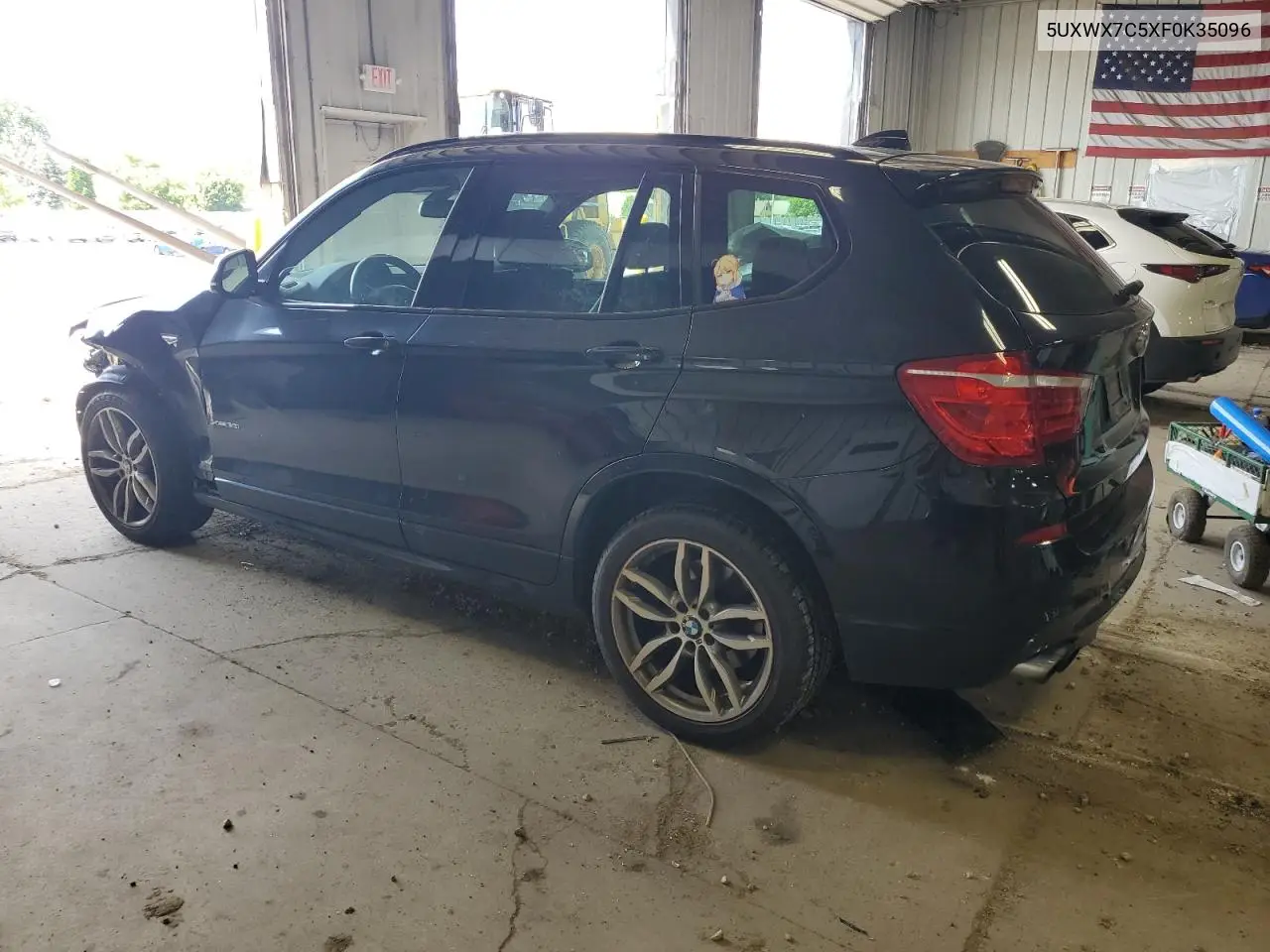 2015 BMW X3 xDrive35I VIN: 5UXWX7C5XF0K35096 Lot: 61813335