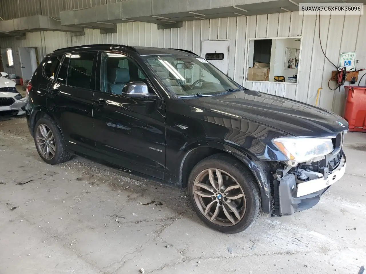 2015 BMW X3 xDrive35I VIN: 5UXWX7C5XF0K35096 Lot: 61813335