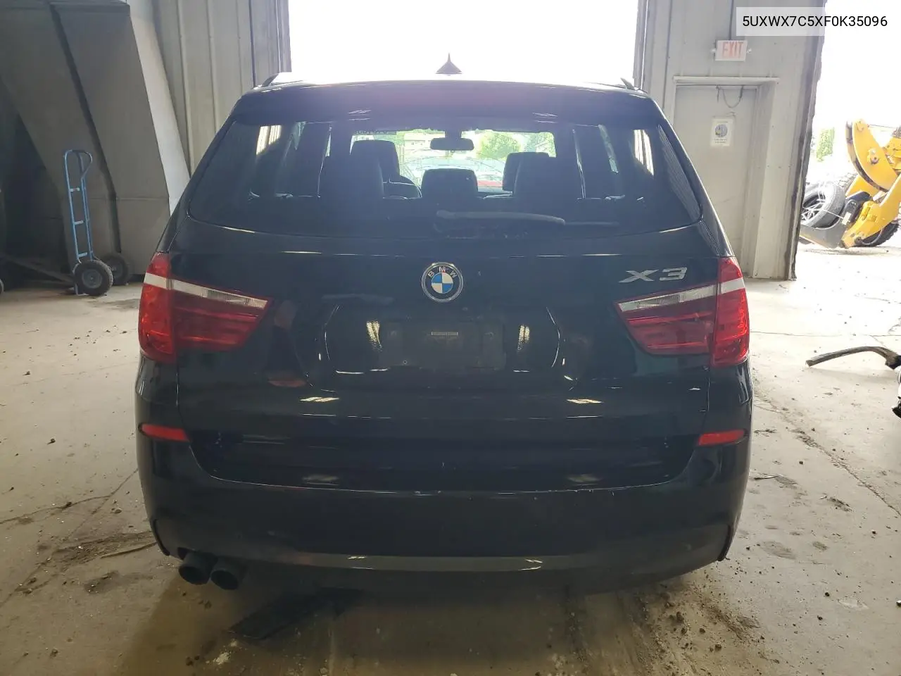 2015 BMW X3 xDrive35I VIN: 5UXWX7C5XF0K35096 Lot: 61813335