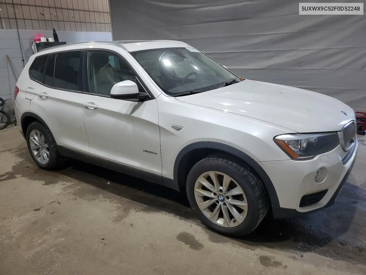 2015 BMW X3 xDrive28I VIN: 5UXWX9C52F0D52248 Lot: 62260835