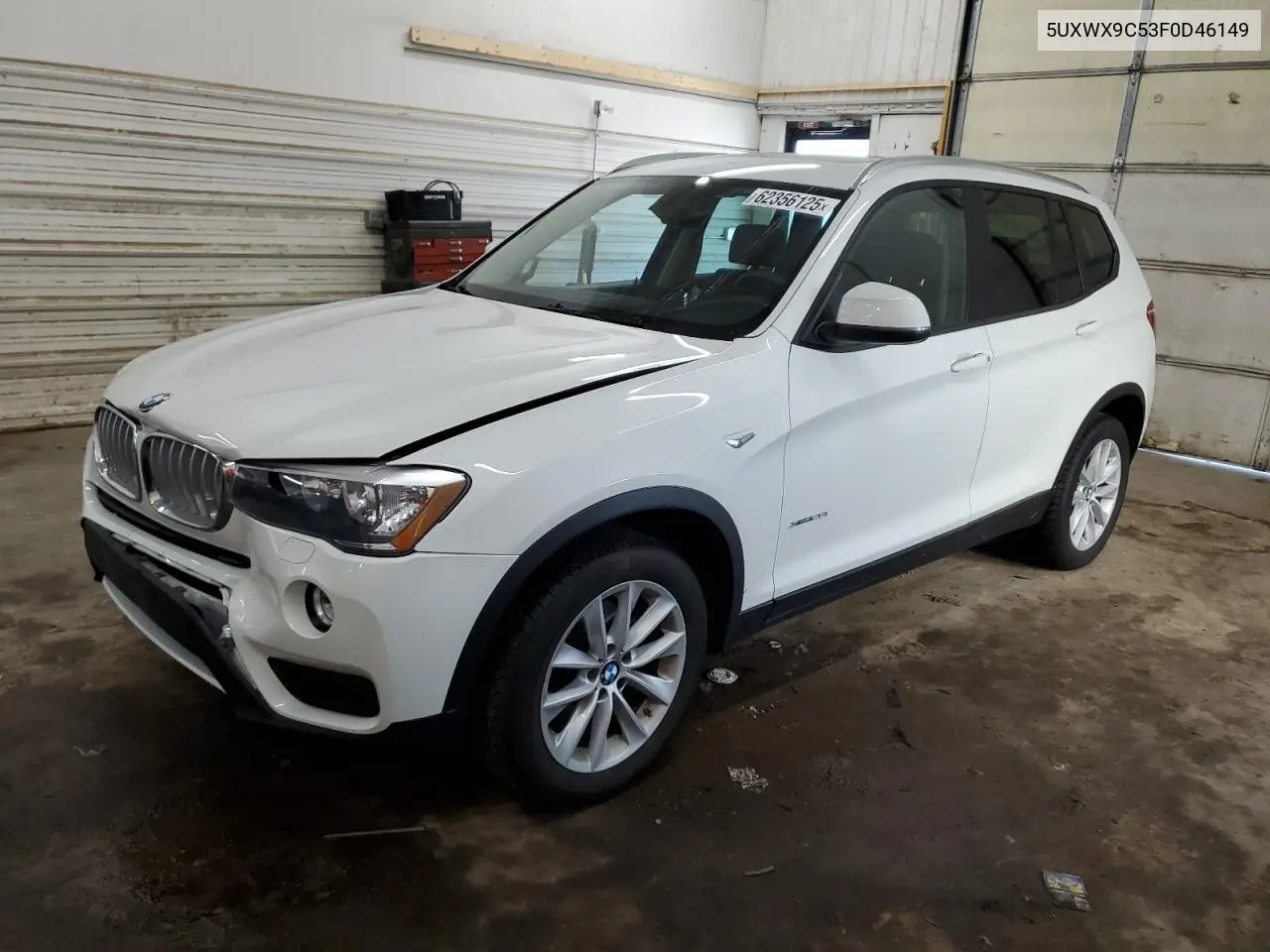 2015 BMW X3 xDrive28I VIN: 5UXWX9C53F0D46149 Lot: 62356125
