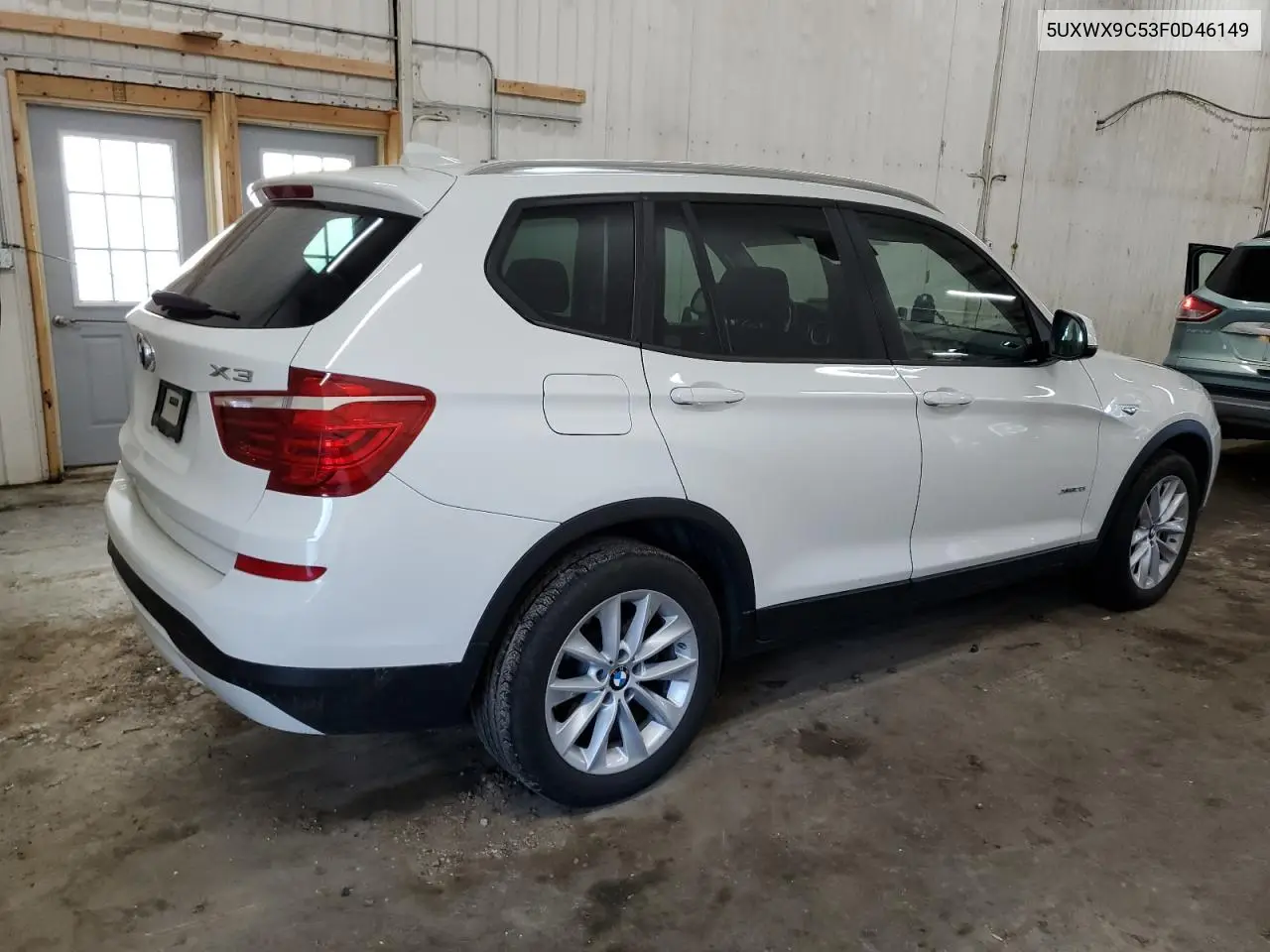 2015 BMW X3 xDrive28I VIN: 5UXWX9C53F0D46149 Lot: 62356125