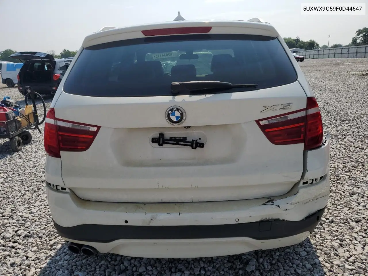 2015 BMW X3 xDrive28I VIN: 5UXWX9C59F0D44647 Lot: 62834115