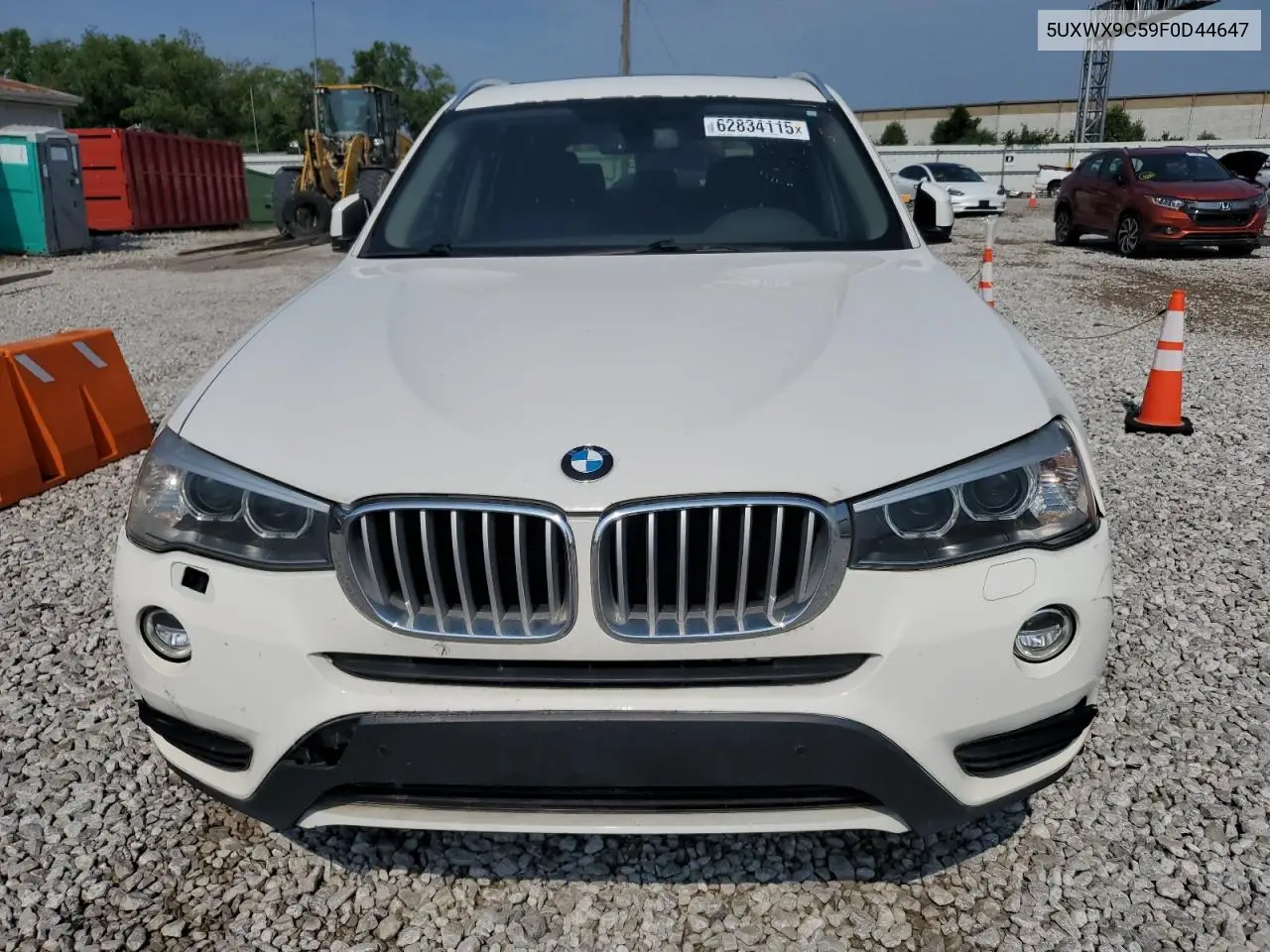 2015 BMW X3 xDrive28I VIN: 5UXWX9C59F0D44647 Lot: 62834115