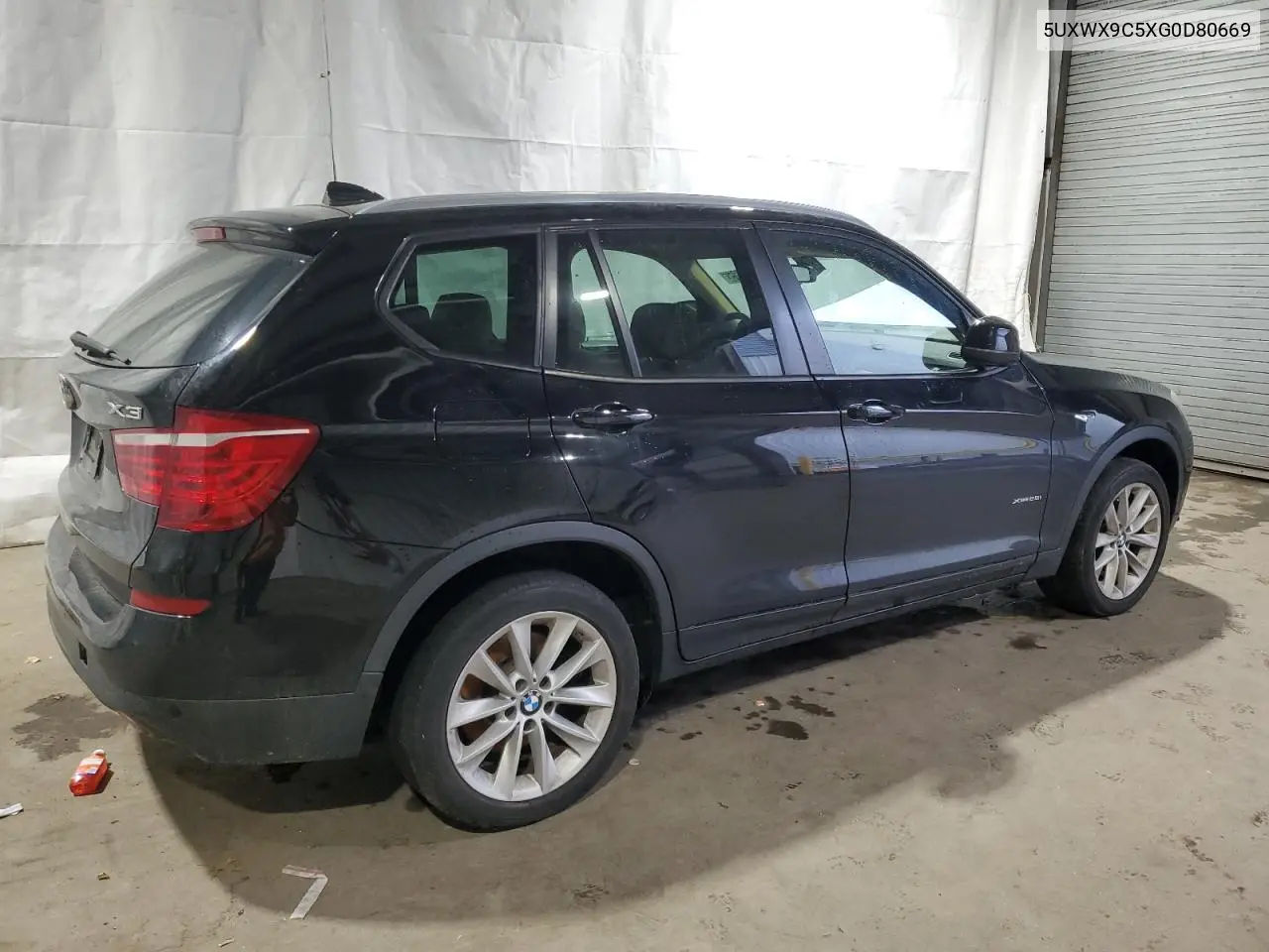 2016 BMW X3 xDrive28I VIN: 5UXWX9C5XG0D80669 Lot: 44797685