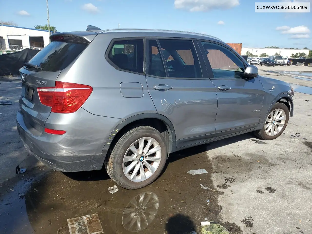 2016 BMW X3 xDrive28I VIN: 5UXWX9C58G0D65409 Lot: 56531765