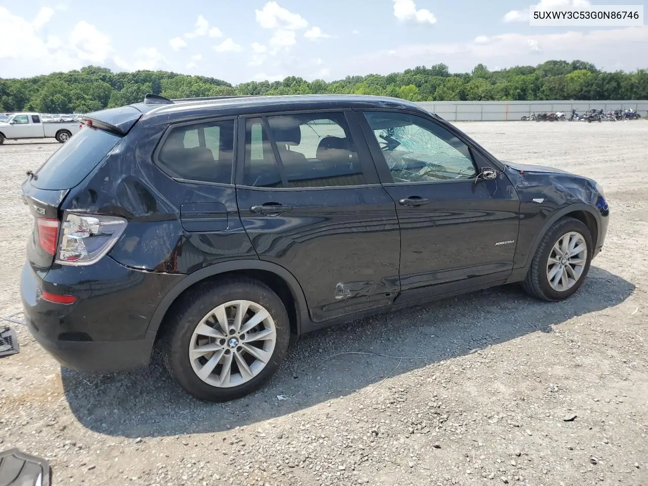 2016 BMW X3 xDrive28D VIN: 5UXWY3C53G0N86746 Lot: 61831595