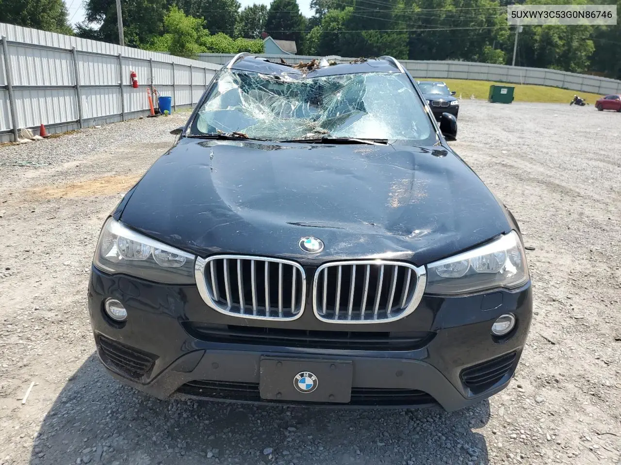 2016 BMW X3 xDrive28D VIN: 5UXWY3C53G0N86746 Lot: 61831595