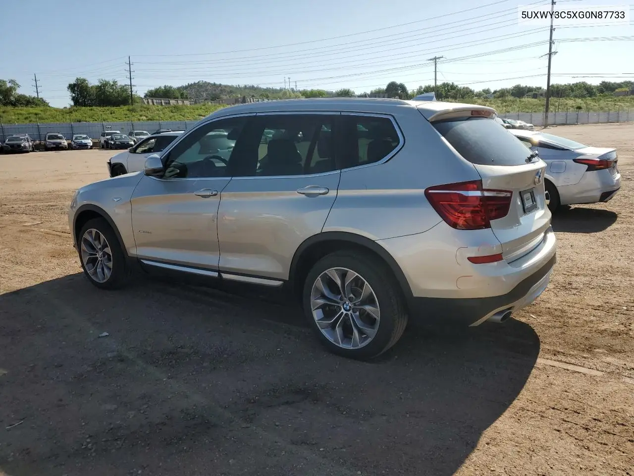 2016 BMW X3 xDrive28D VIN: 5UXWY3C5XG0N87733 Lot: 62241965