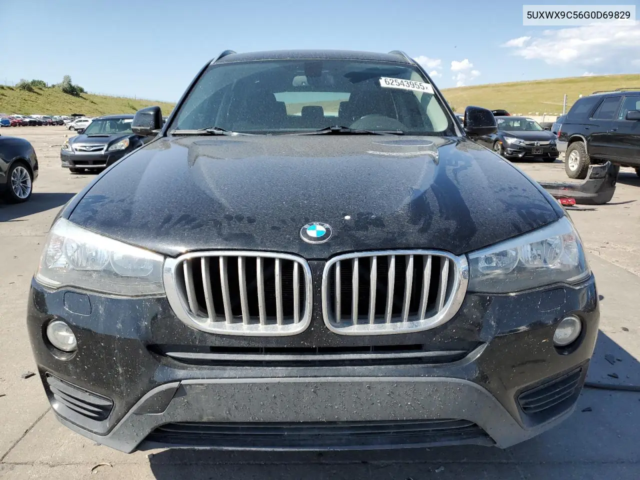2016 BMW X3 xDrive28I VIN: 5UXWX9C56G0D69829 Lot: 62543955
