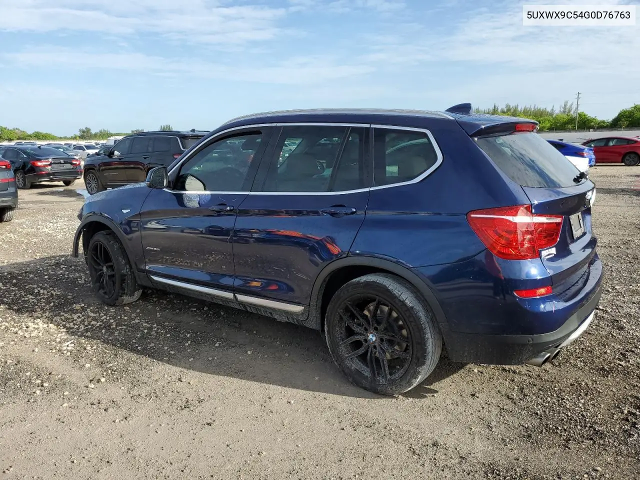 2016 BMW X3 xDrive28I VIN: 5UXWX9C54G0D76763 Lot: 62558355