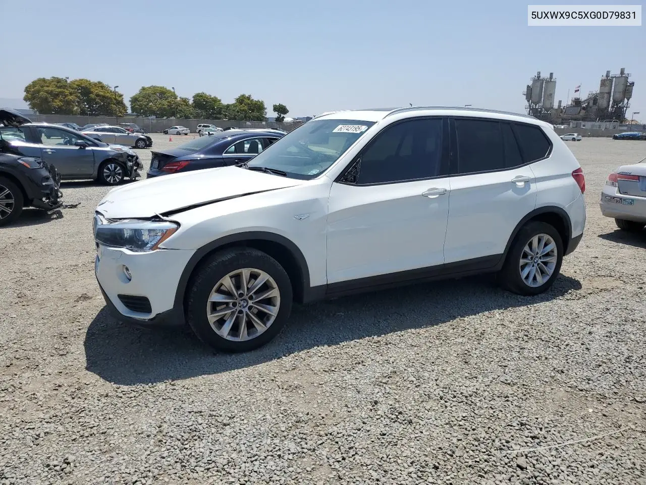 2016 BMW X3 xDrive28I VIN: 5UXWX9C5XG0D79831 Lot: 62743195
