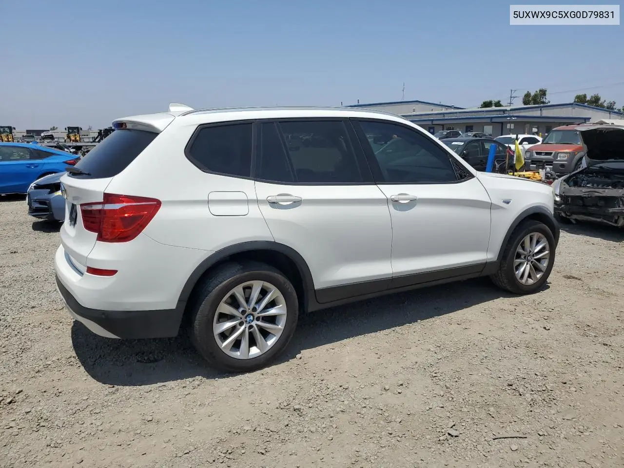 2016 BMW X3 xDrive28I VIN: 5UXWX9C5XG0D79831 Lot: 62743195