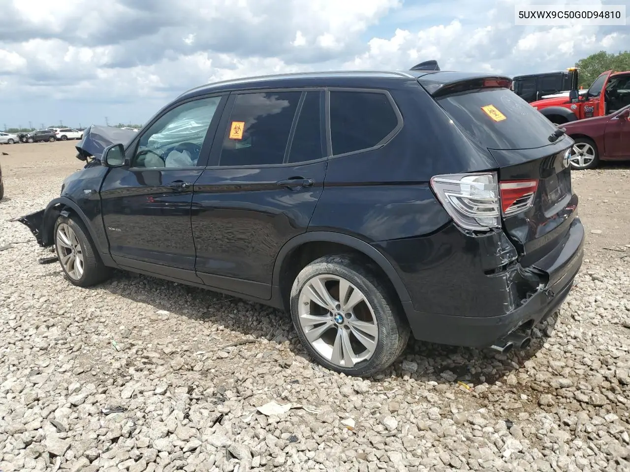 2016 BMW X3 xDrive28I VIN: 5UXWX9C50G0D94810 Lot: 62954675