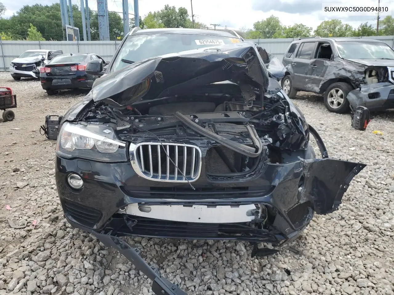 2016 BMW X3 xDrive28I VIN: 5UXWX9C50G0D94810 Lot: 62954675