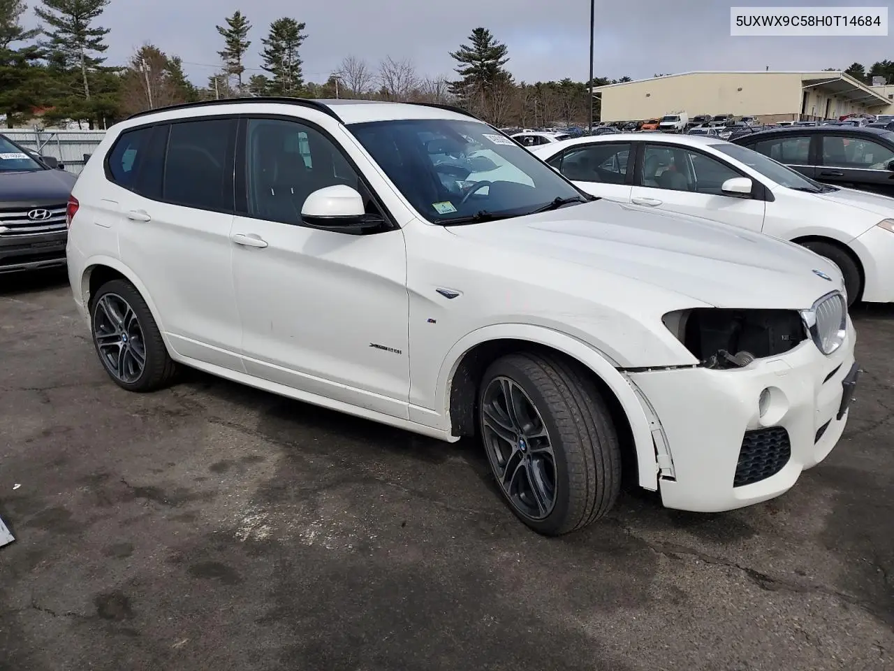 2017 BMW X3 xDrive28I VIN: 5UXWX9C58H0T14684 Lot: 49904555