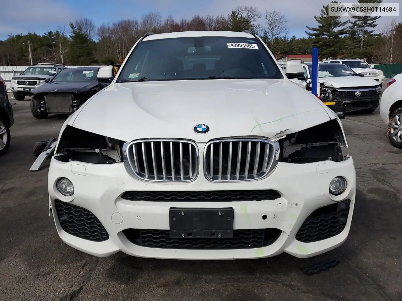 2017 BMW X3 xDrive28I VIN: 5UXWX9C58H0T14684 Lot: 49904555