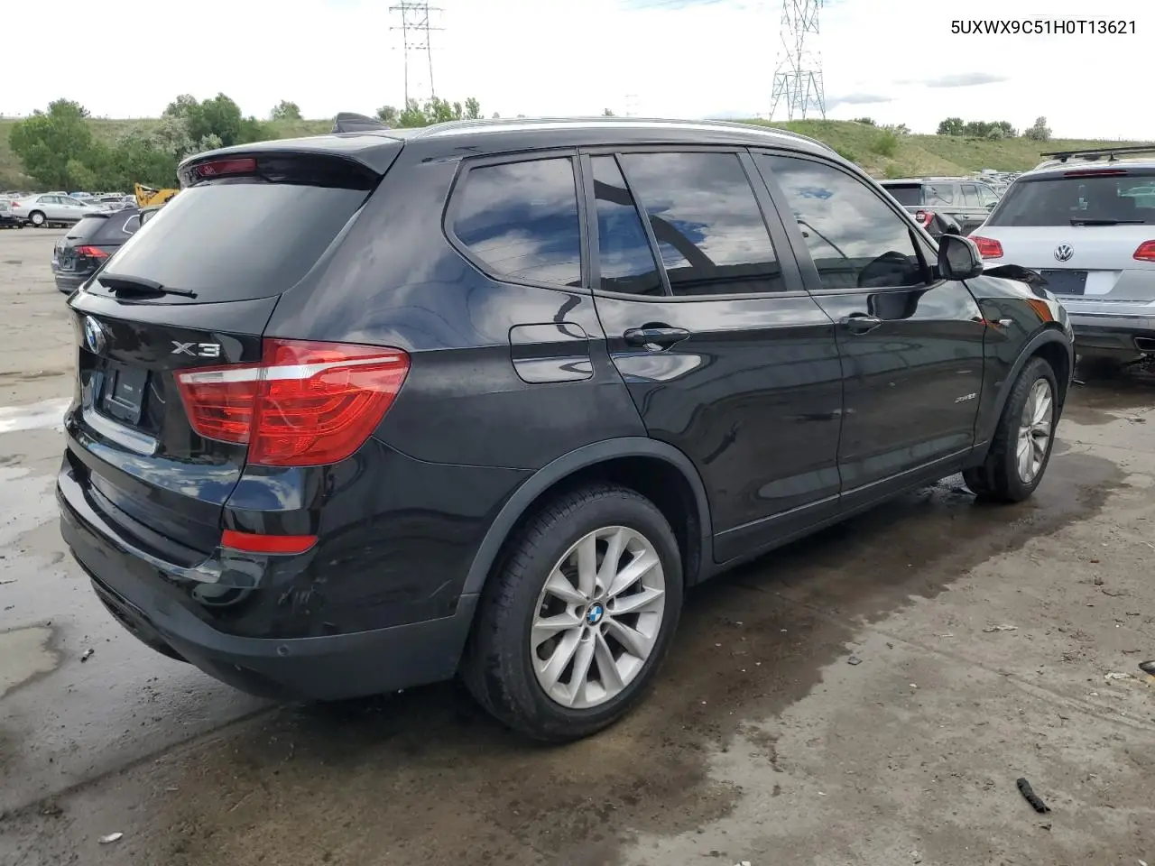 2017 BMW X3 xDrive28I VIN: 5UXWX9C51H0T13621 Lot: 60650145