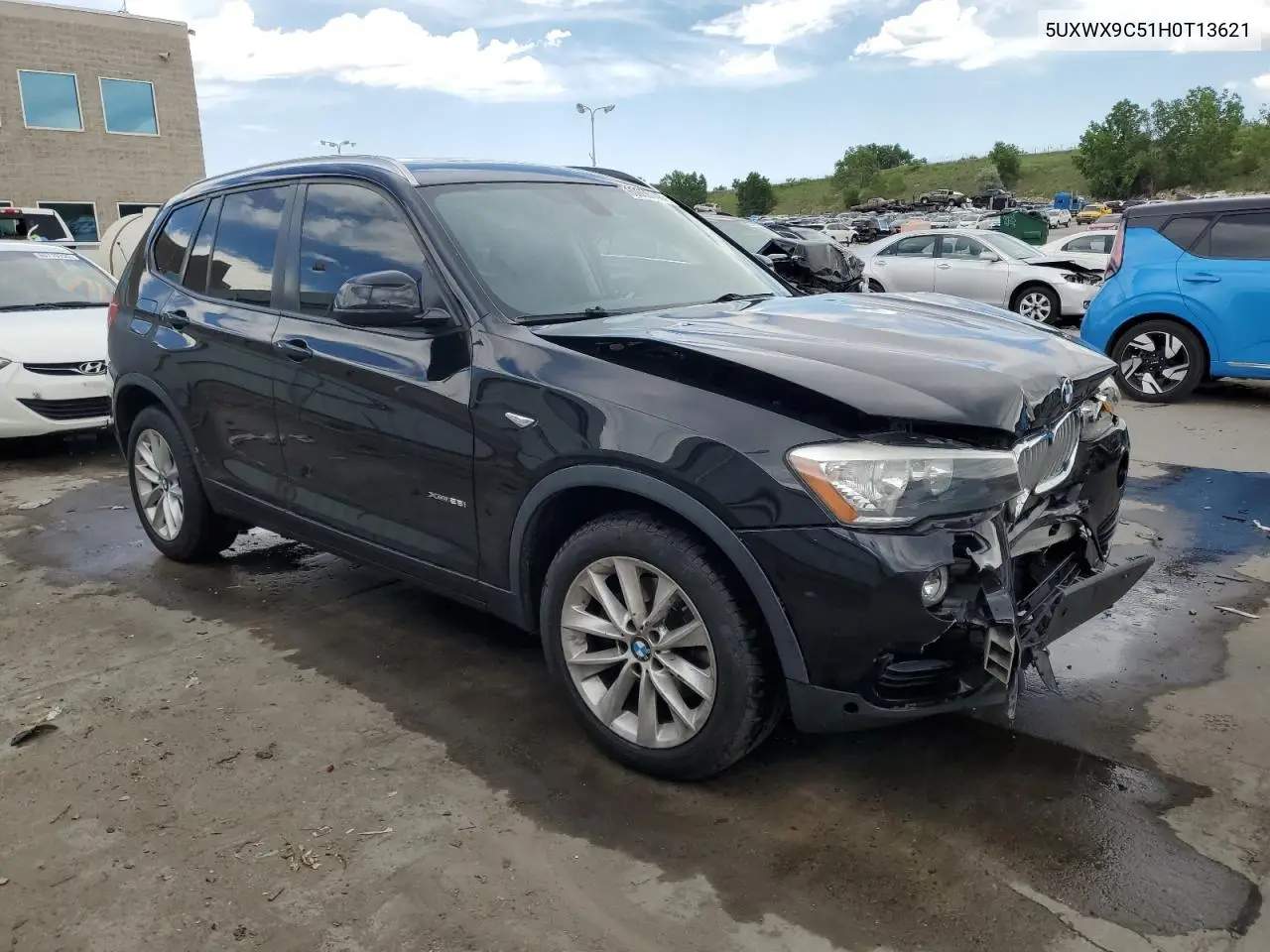 2017 BMW X3 xDrive28I VIN: 5UXWX9C51H0T13621 Lot: 60650145