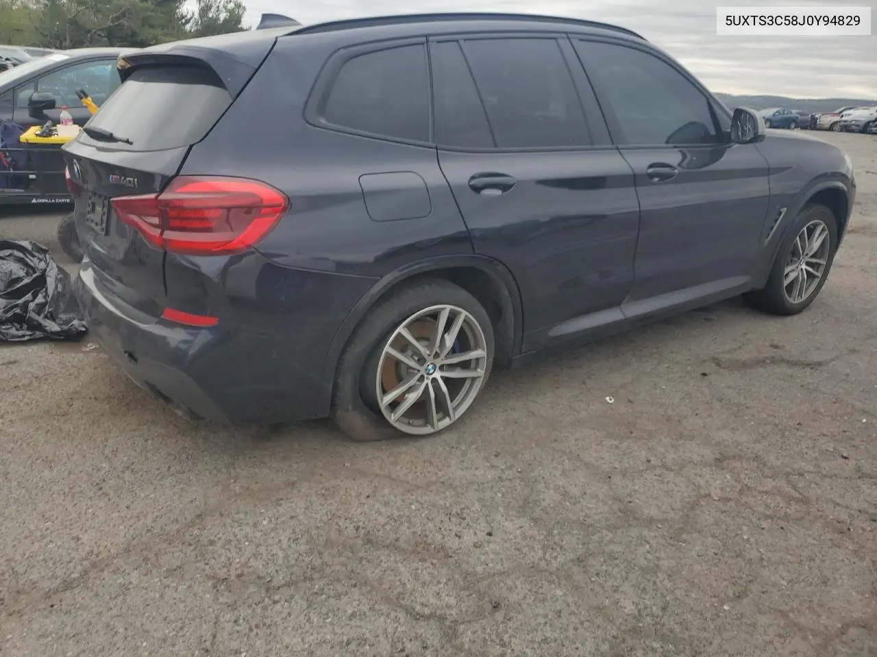 2018 BMW X3 xDrivem40I VIN: 5UXTS3C58J0Y94829 Lot: 53633135