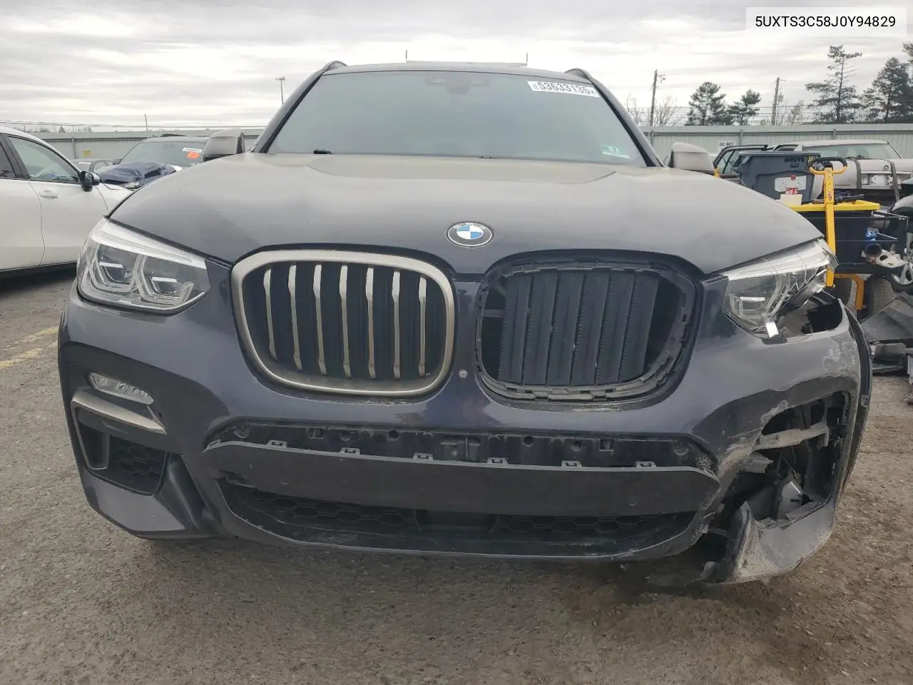 2018 BMW X3 xDrivem40I VIN: 5UXTS3C58J0Y94829 Lot: 53633135
