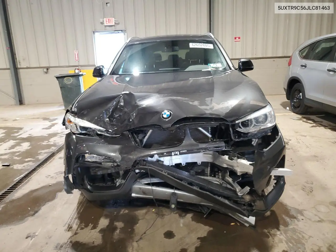 2018 BMW X3 xDrive30I VIN: 5UXTR9C56JLC81463 Lot: 62692805