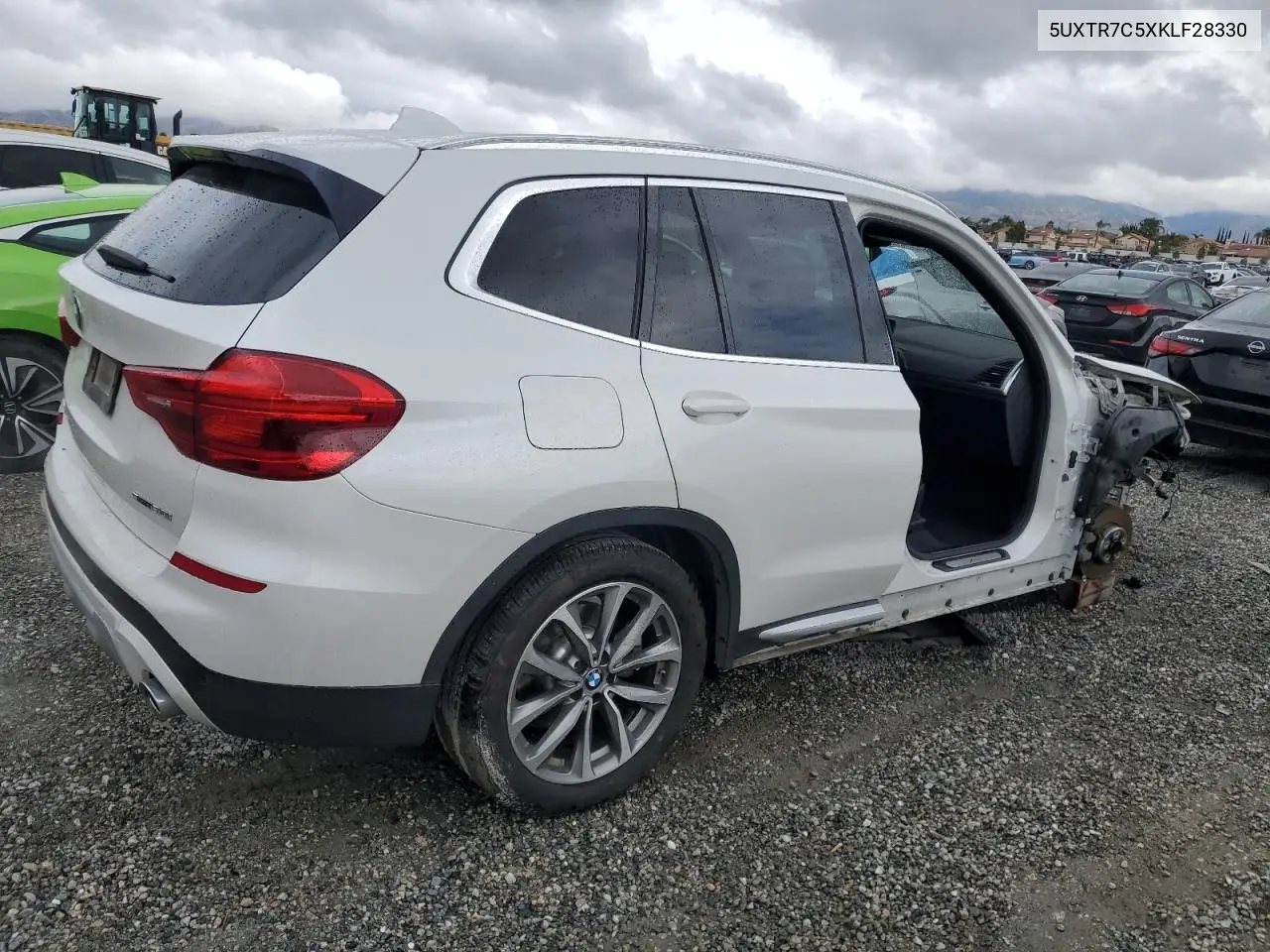 2019 BMW X3 Sdrive30I VIN: 5UXTR7C5XKLF28330 Lot: 48431355