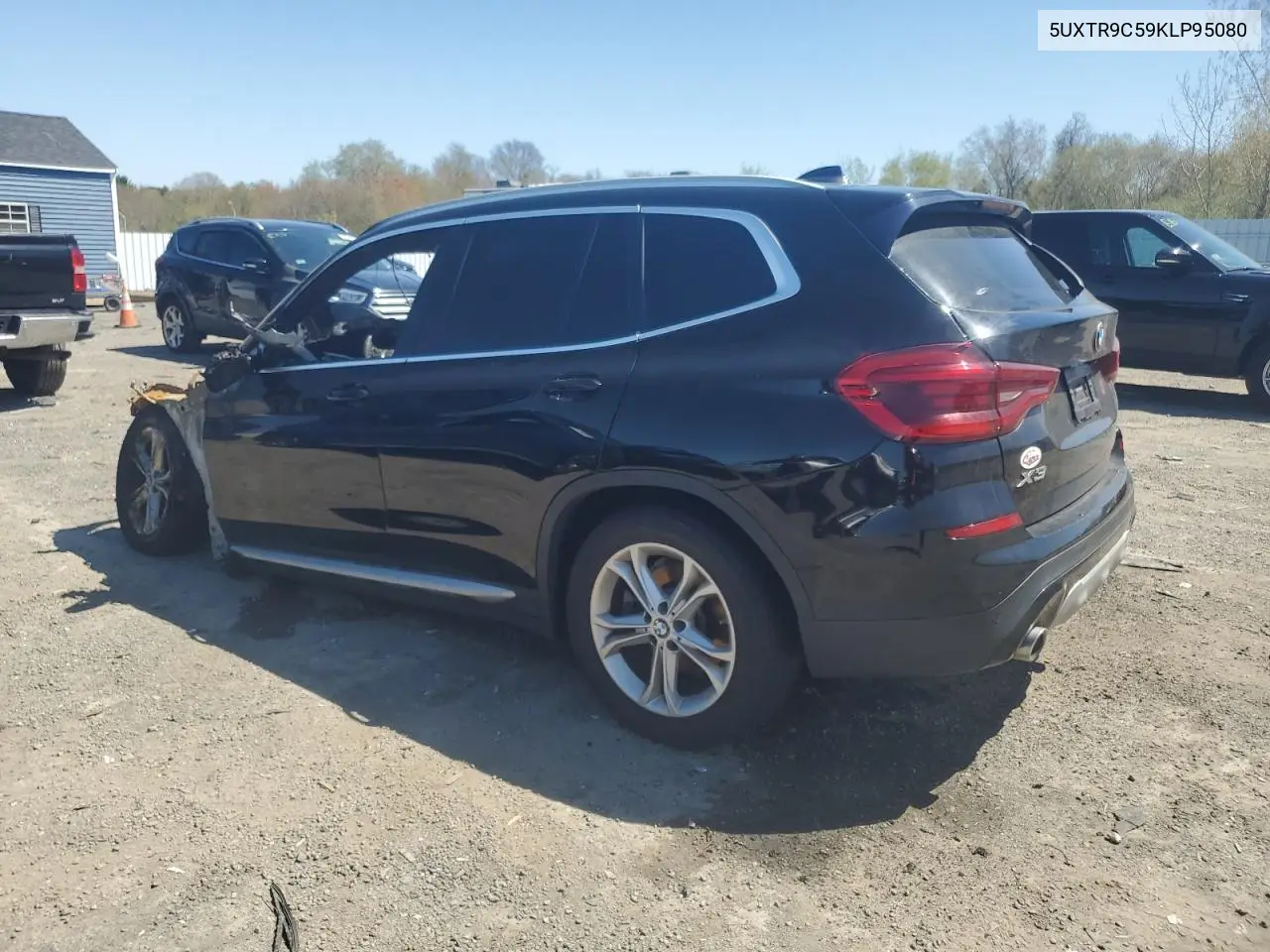 2019 BMW X3 xDrive30I VIN: 5UXTR9C59KLP95080 Lot: 54842675