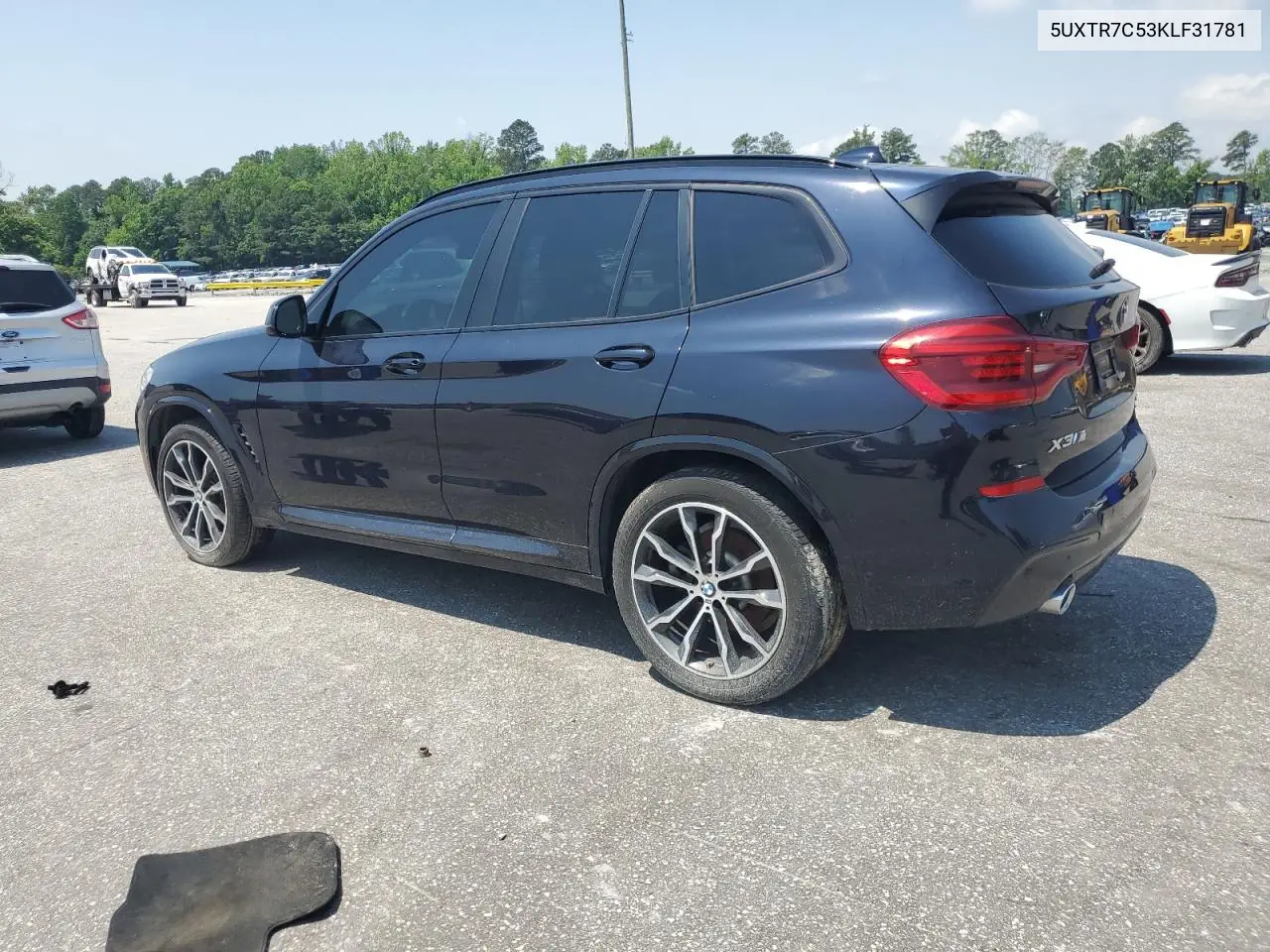 2019 BMW X3 Sdrive30I VIN: 5UXTR7C53KLF31781 Lot: 56926935
