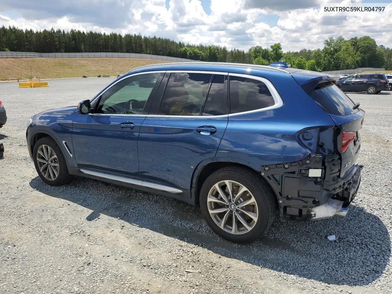 2019 BMW X3 xDrive30I VIN: 5UXTR9C59KLR04797 Lot: 57078465