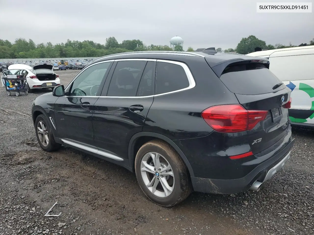 2019 BMW X3 xDrive30I VIN: 5UXTR9C5XKLD91451 Lot: 57132175