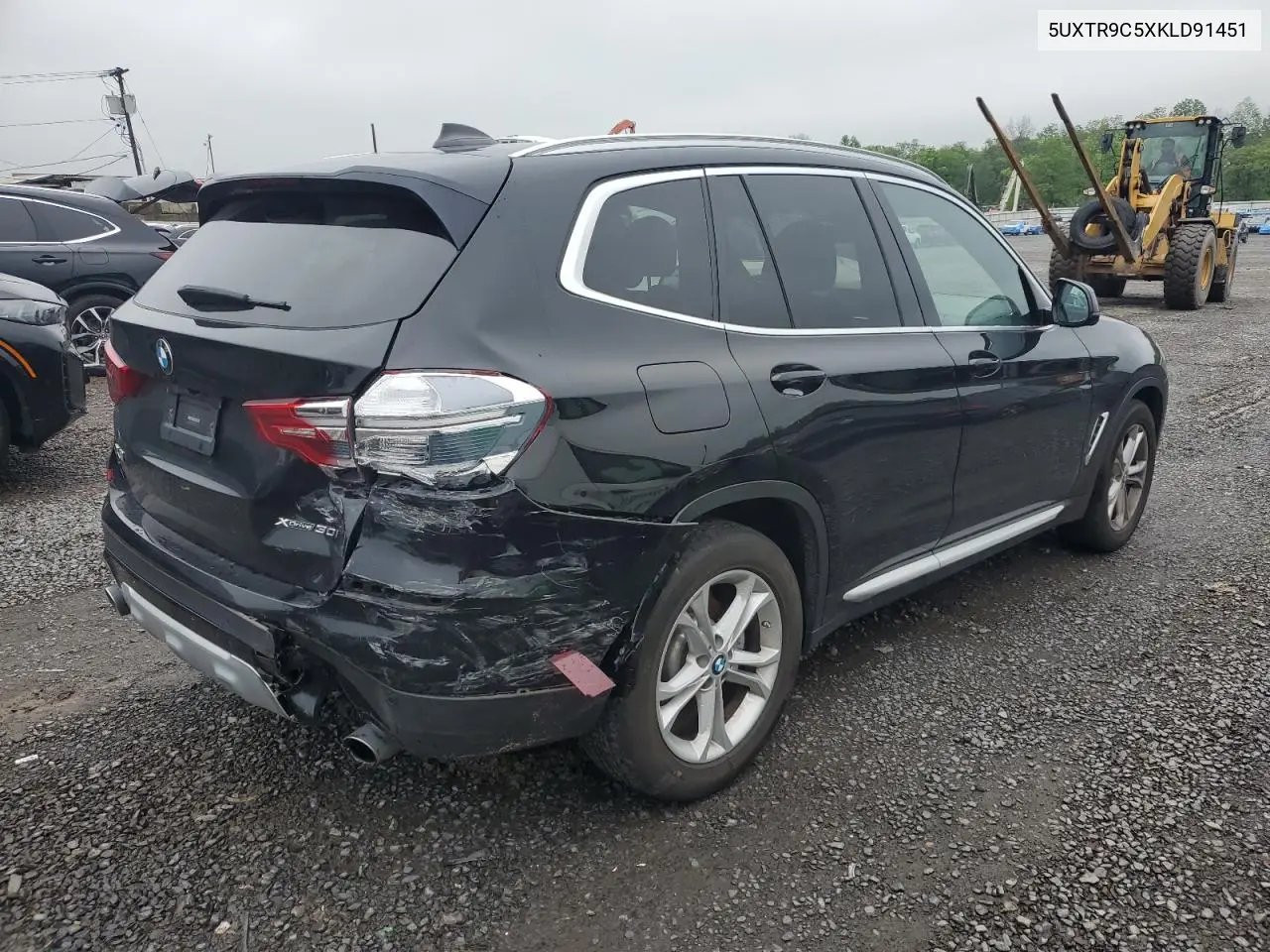 2019 BMW X3 xDrive30I VIN: 5UXTR9C5XKLD91451 Lot: 57132175