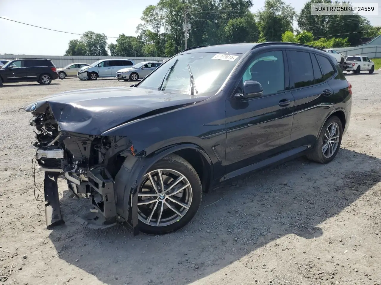 2019 BMW X3 Sdrive30I VIN: 5UXTR7C50KLF24559 Lot: 57165615