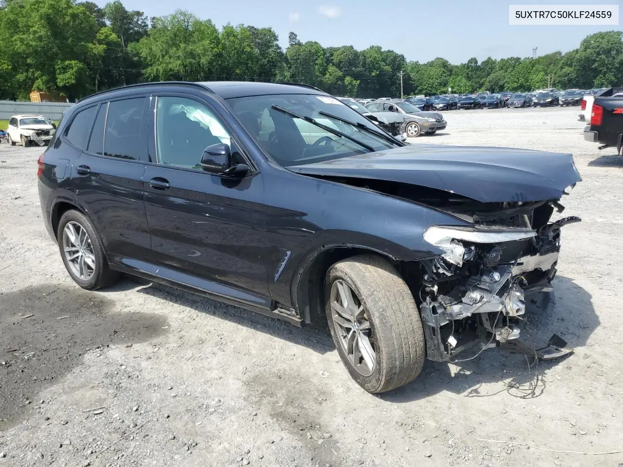 2019 BMW X3 Sdrive30I VIN: 5UXTR7C50KLF24559 Lot: 57165615