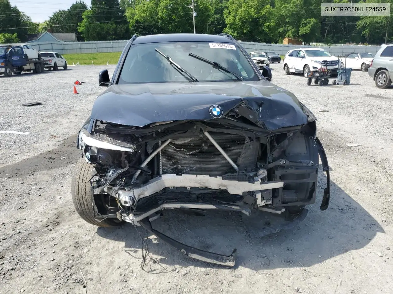 2019 BMW X3 Sdrive30I VIN: 5UXTR7C50KLF24559 Lot: 57165615