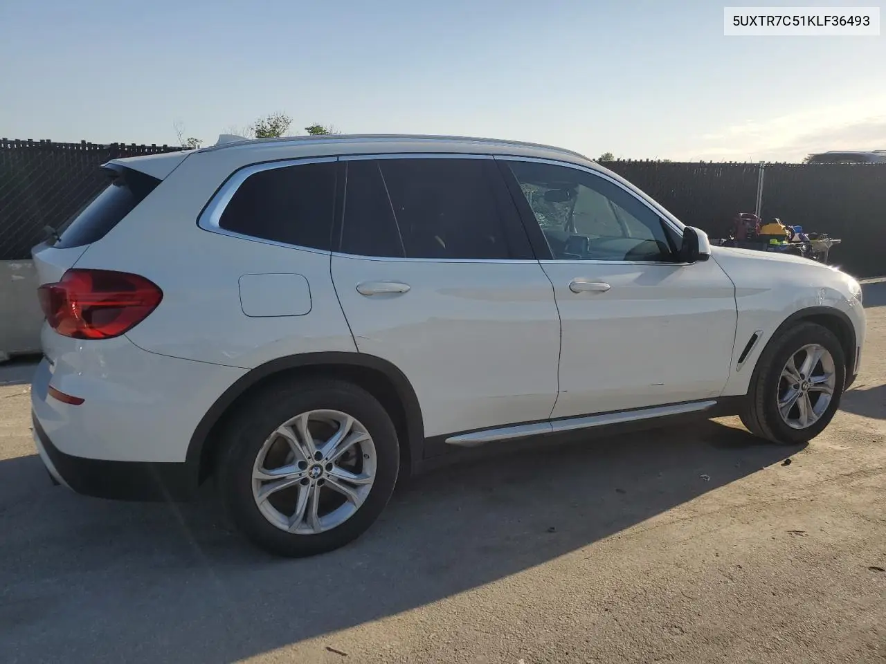 2019 BMW X3 Sdrive30I VIN: 5UXTR7C51KLF36493 Lot: 57277335