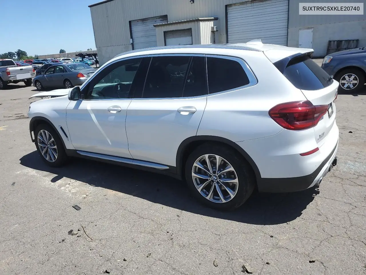 2019 BMW X3 xDrive30I VIN: 5UXTR9C5XKLE20740 Lot: 59030555