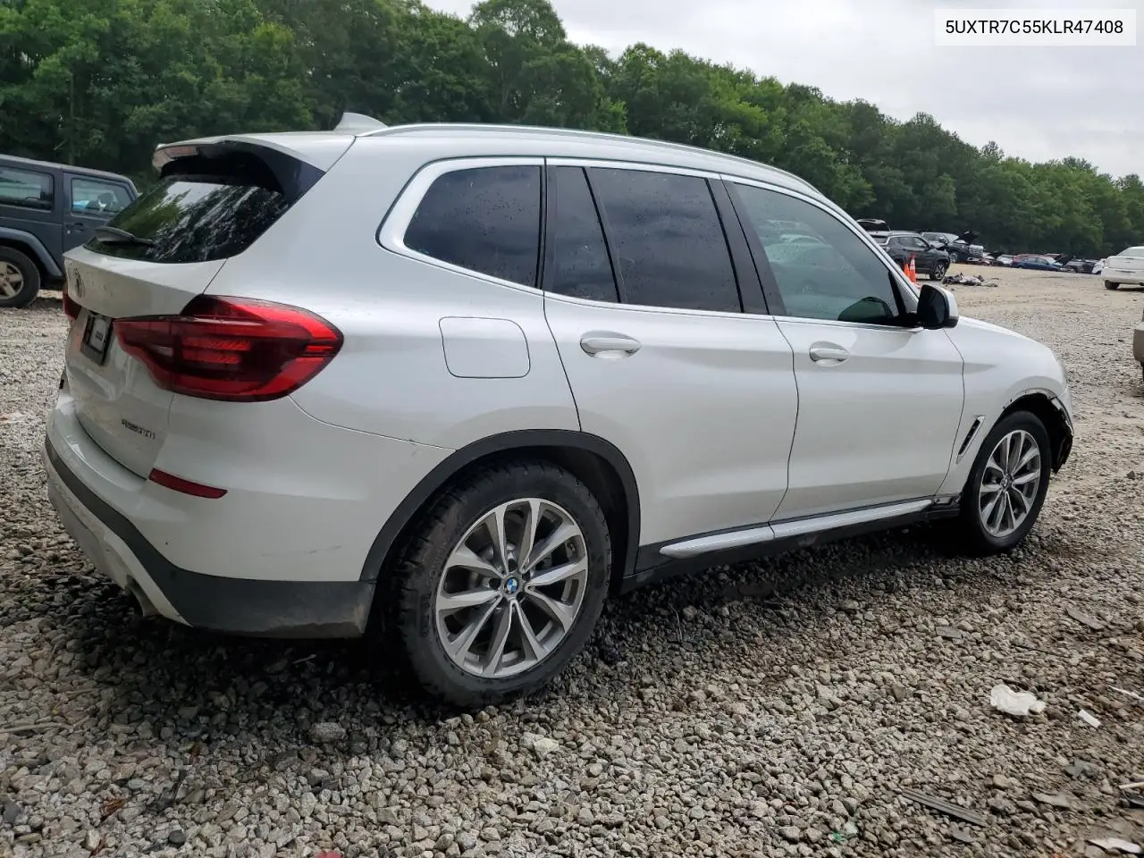 2019 BMW X3 Sdrive30I VIN: 5UXTR7C55KLR47408 Lot: 59212205