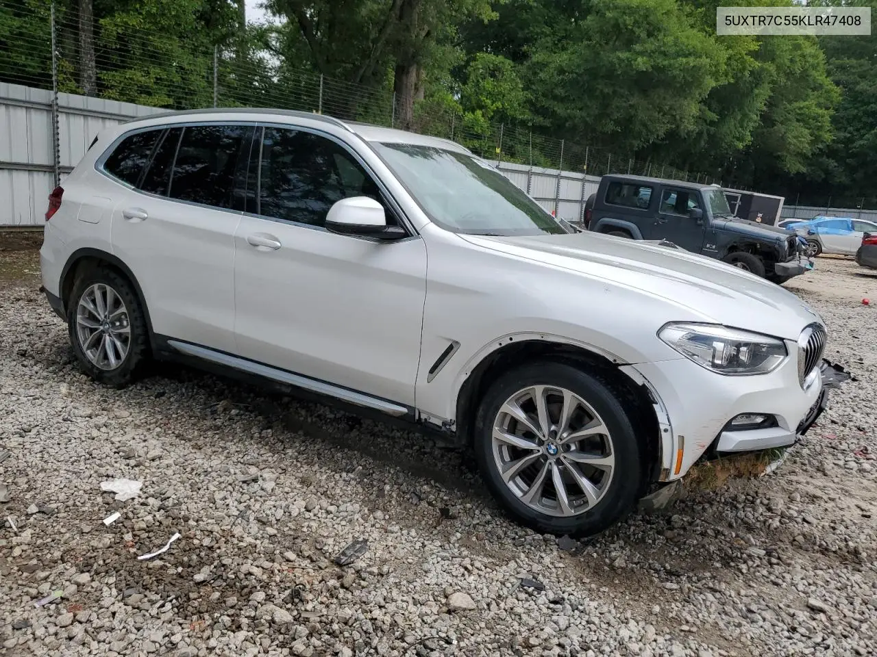 2019 BMW X3 Sdrive30I VIN: 5UXTR7C55KLR47408 Lot: 59212205