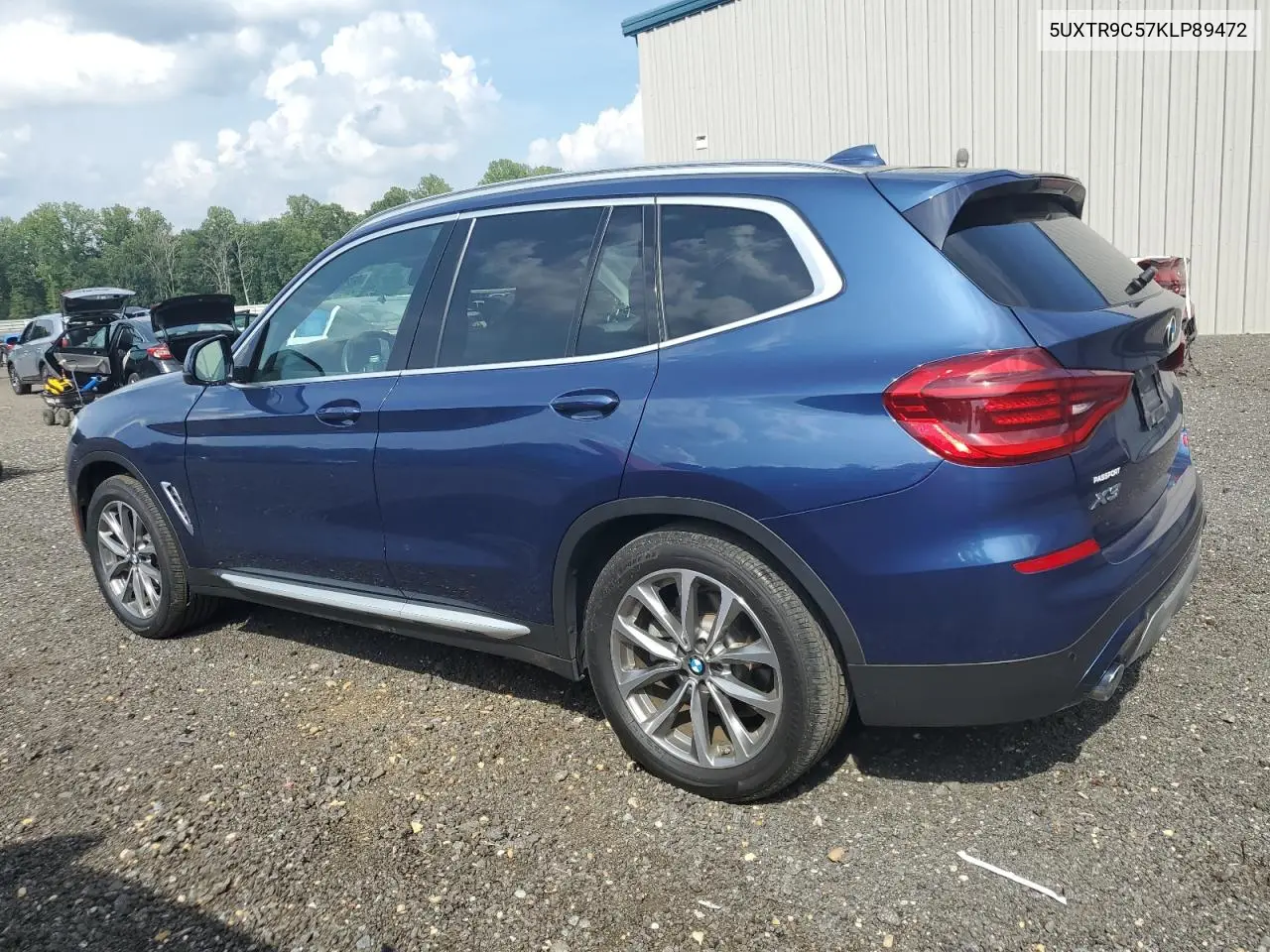 2019 BMW X3 xDrive30I VIN: 5UXTR9C57KLP89472 Lot: 62178255