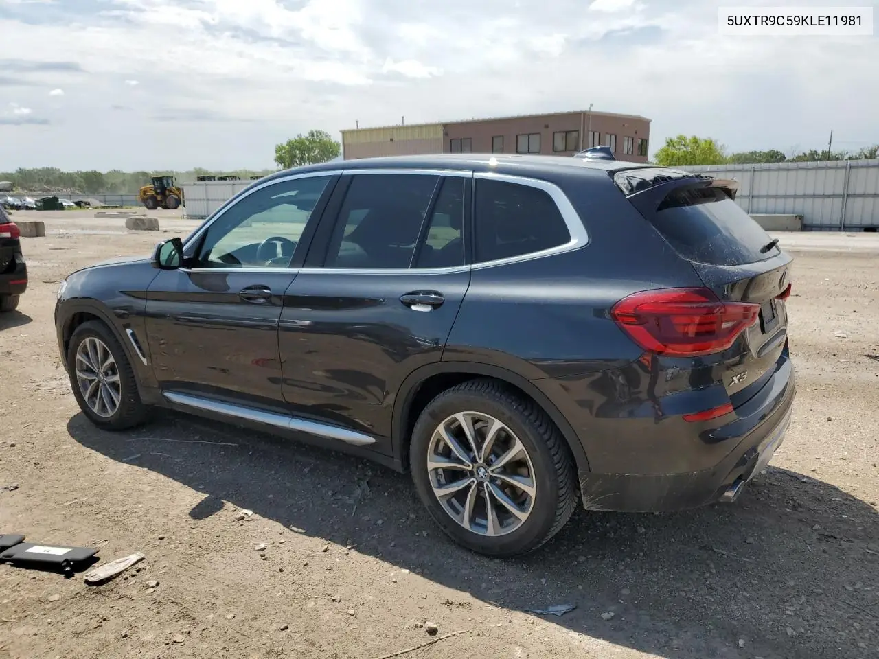 2019 BMW X3 xDrive30I VIN: 5UXTR9C59KLE11981 Lot: 62272195
