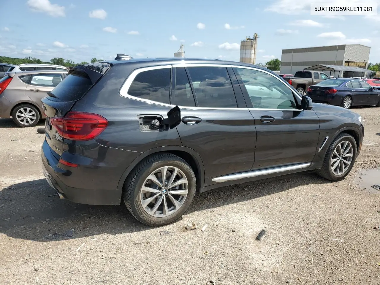 2019 BMW X3 xDrive30I VIN: 5UXTR9C59KLE11981 Lot: 62272195