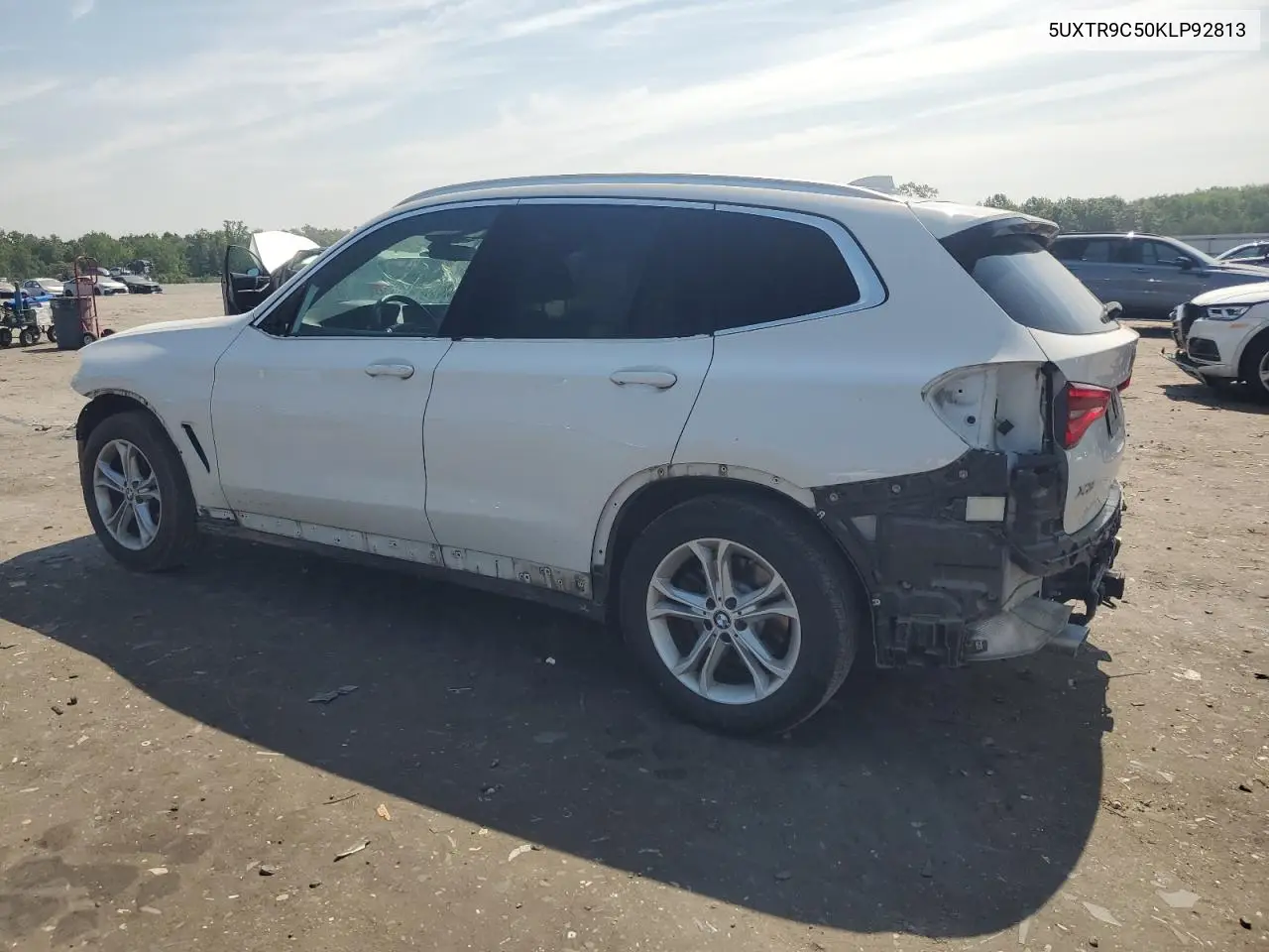 2019 BMW X3 xDrive30I VIN: 5UXTR9C50KLP92813 Lot: 62634975