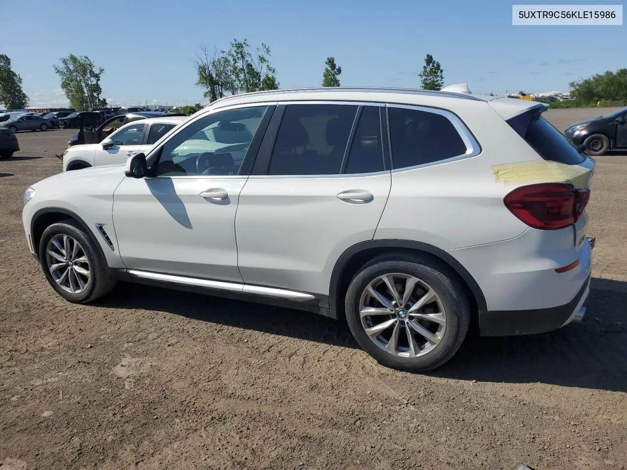 2019 BMW X3 xDrive30I VIN: 5UXTR9C56KLE15986 Lot: 62844055