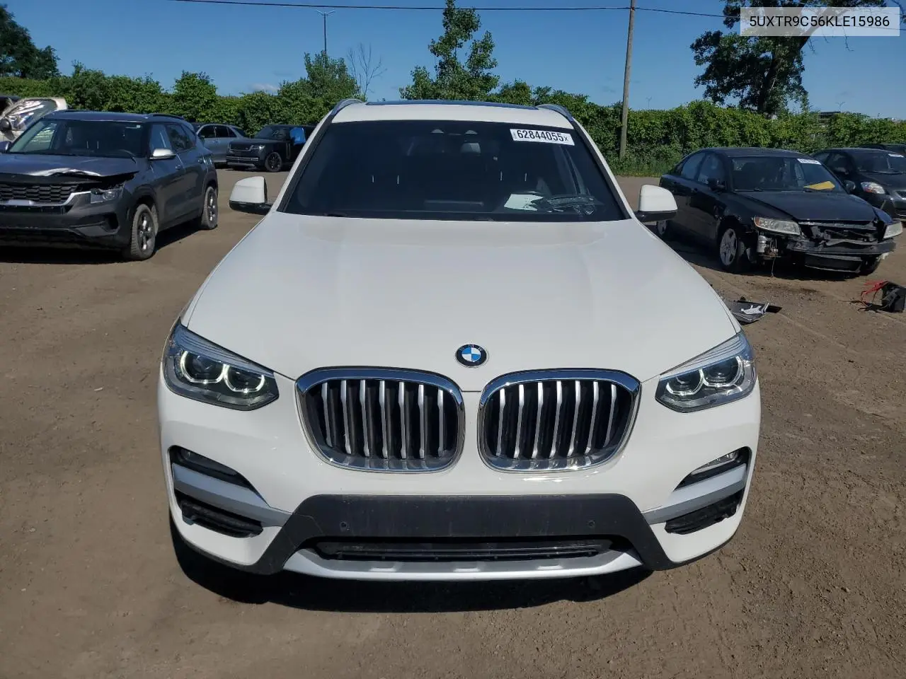 2019 BMW X3 xDrive30I VIN: 5UXTR9C56KLE15986 Lot: 62844055
