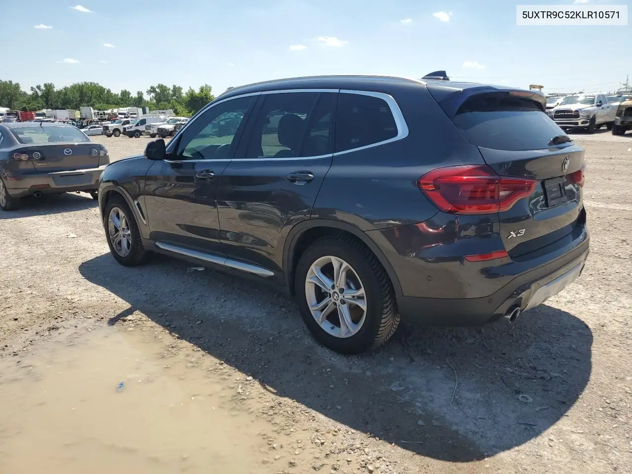 2019 BMW X3 xDrive30I VIN: 5UXTR9C52KLR10571 Lot: 62926915
