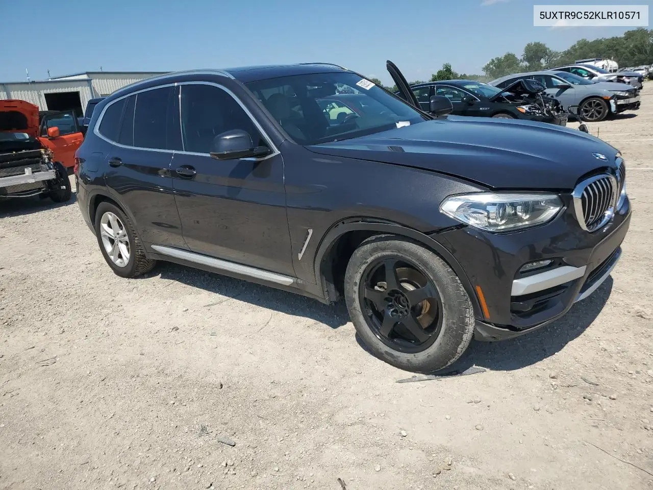 2019 BMW X3 xDrive30I VIN: 5UXTR9C52KLR10571 Lot: 62926915