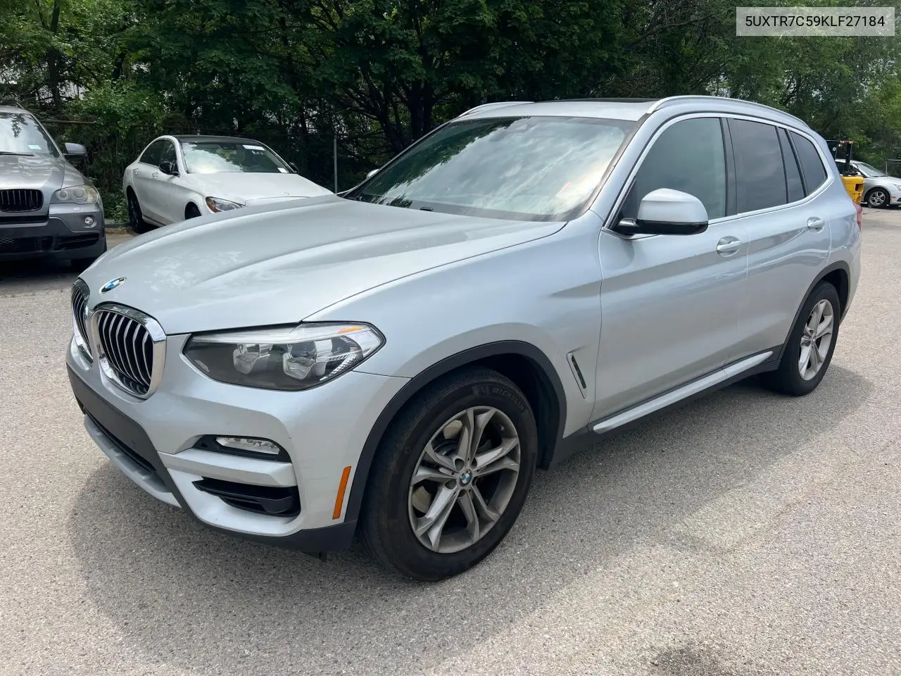 2019 BMW X3 Sdrive30I VIN: 5UXTR7C59KLF27184 Lot: 63076895