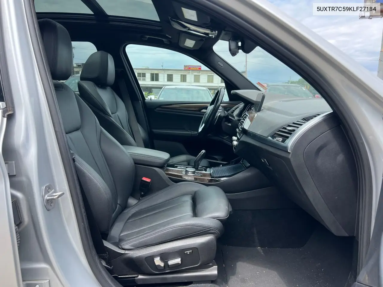 2019 BMW X3 Sdrive30I VIN: 5UXTR7C59KLF27184 Lot: 63076895