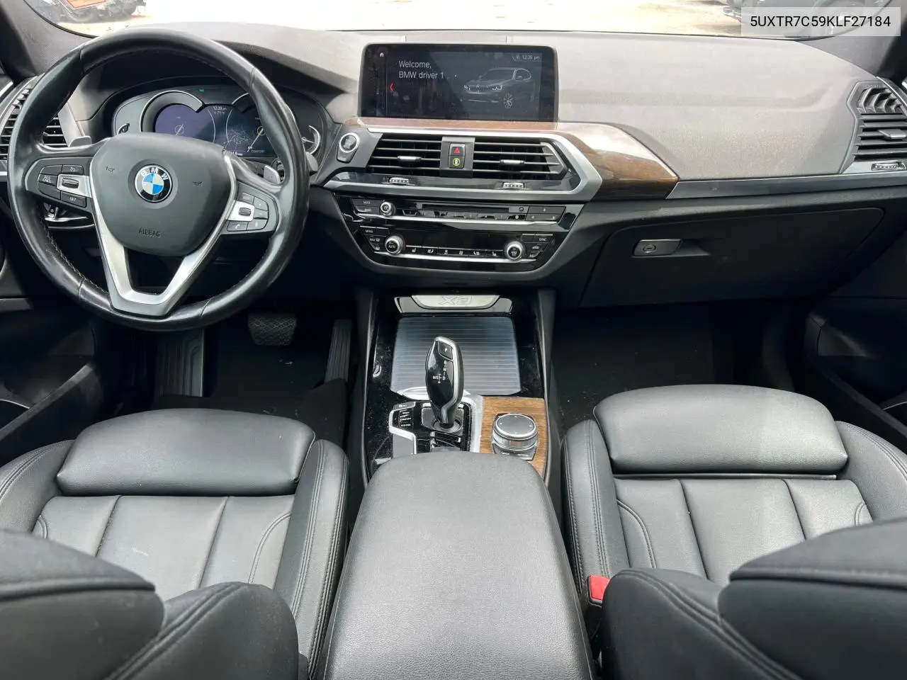 2019 BMW X3 Sdrive30I VIN: 5UXTR7C59KLF27184 Lot: 63076895